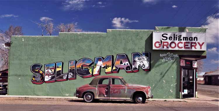 along AZ's route 66